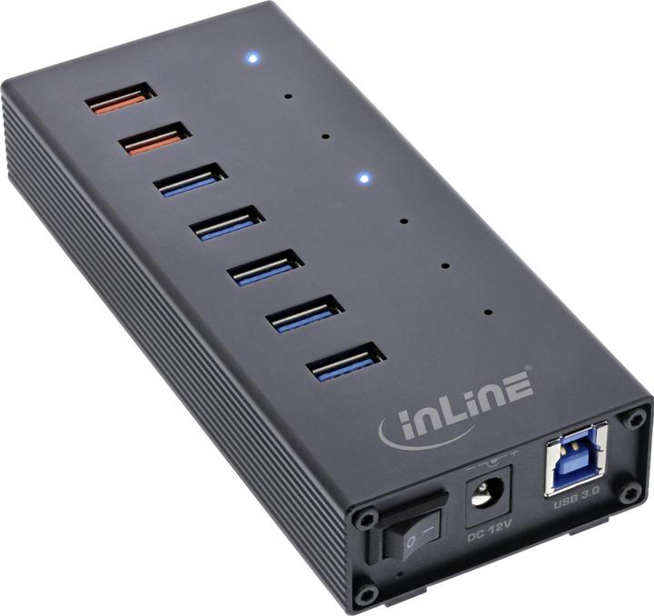 Immagine prodotto InLine Hub USB 3.0 7 porte (USB-C, 7 Porti)