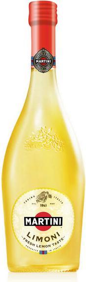Actual product image Martini Limoni 75cl (8 %, Italy, 6 x 75 cl, Bitter liqueurs)