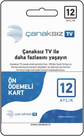 Actual product image Çanaksiz TV - Turkish IPTV plan extension 12 months