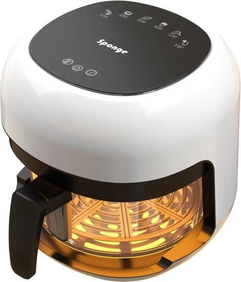 Actual product image Sponge Air Fryer Glass