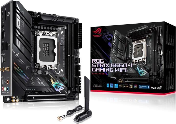 Actual product image ASUS ROG STRIX B660-I GAMING (LGA 1700, Intel B660, Mini-ITX)