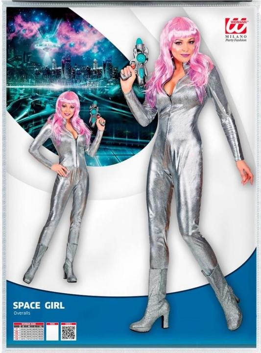 Produktbild Widmann Kostüm Spacegirl silber (L)