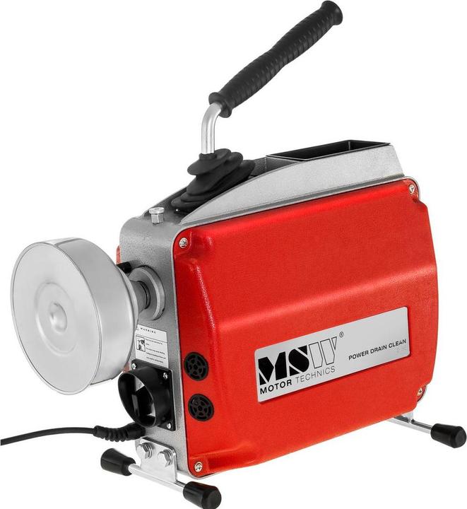 Actual product image MSW Drain Cleaning Machine 570 Watt 400 rpm Ø 20 - 150 mm