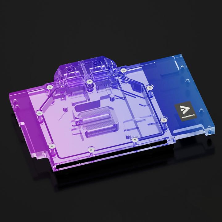 Actual product image Barrow LRC 2.0 Asus RTX 4090 STRIX/TUF Aurora, RGB, black - acrylic