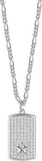 Rosato Silver necklace with Futura RZFU03 pendant