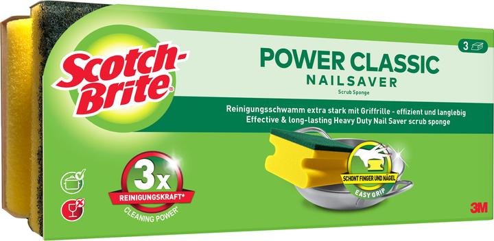 Actual product image Scotch-Brite CLASSIC pot cleaner, 3 pcs. (3 pcs.)