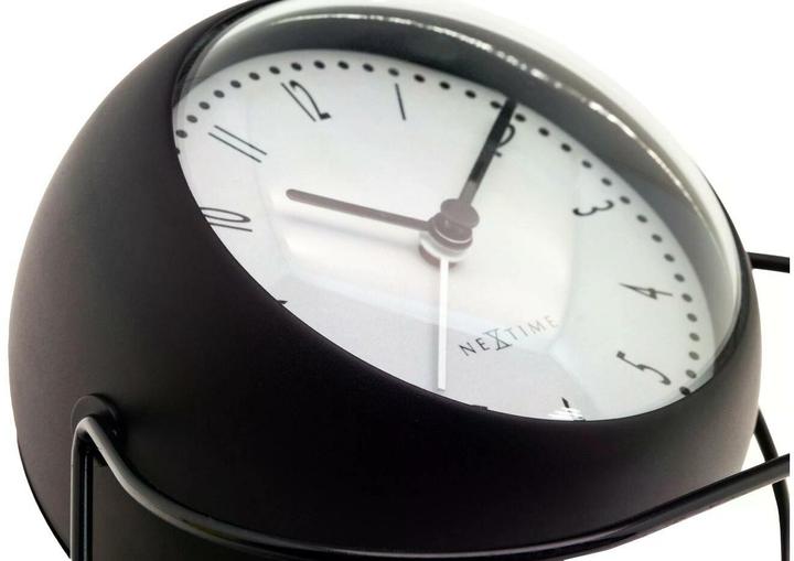 Actual product image Nextime Classic alarm clock Bubble Black, Functions: Alarm