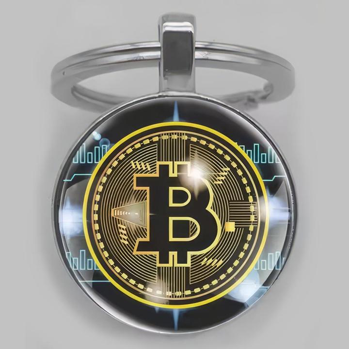 X-Tac Bitcoin Schlüsselanhänger