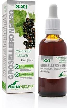 Actual product image Soria Natural Black Currant Formula XXI Natural Extract 50ml (50 ml)