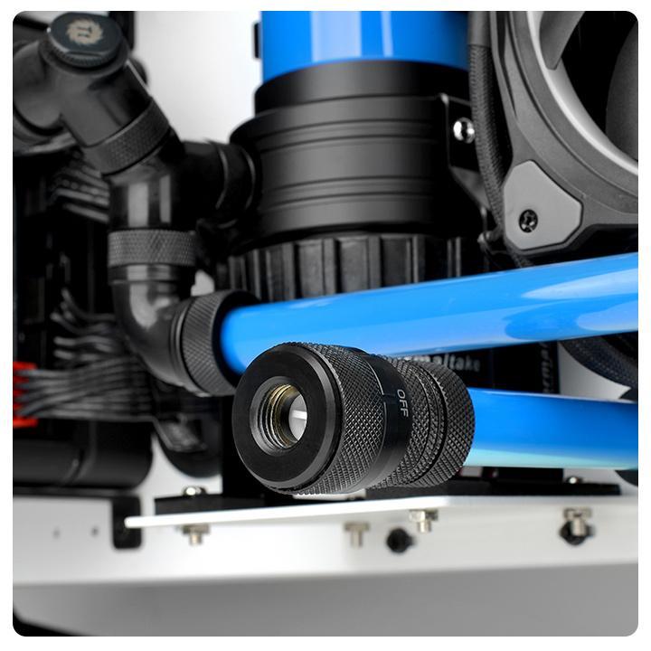 Actual product image Thermaltake drain valve