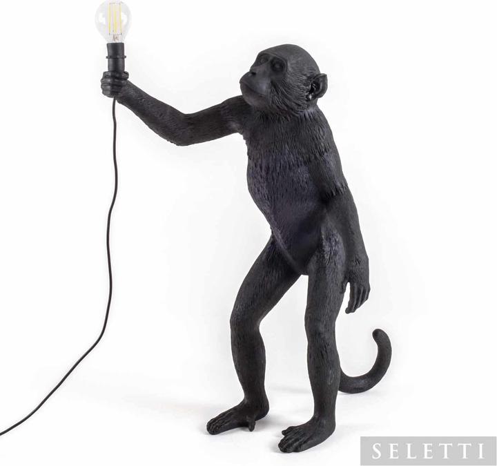 Produktbild Seletti Monkey Lamp Black Led Leuchte (E14)