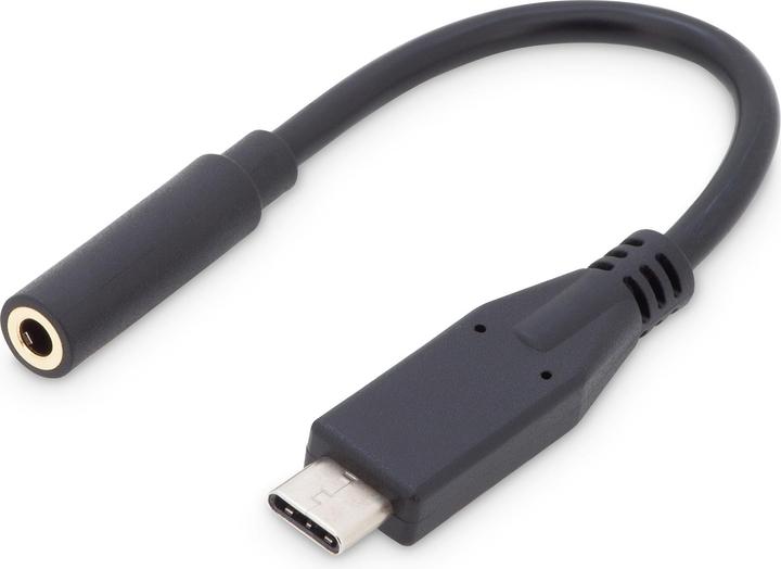 Productafbeelding Digitus USB C – 3.5 mm Buchse Audio Adapter (0.20 m, USB)