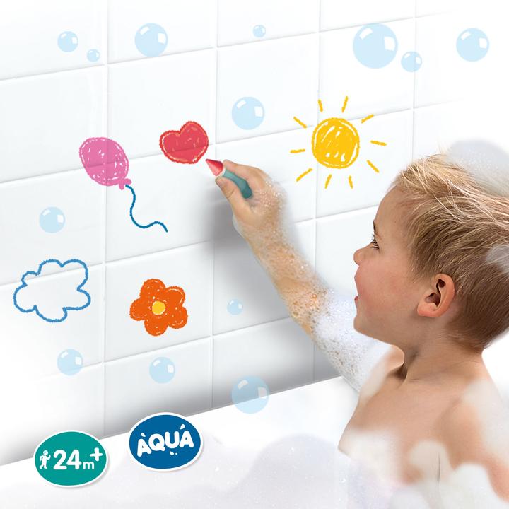 Actual product image Ses Tiny Talents Bath Crayon - 8 Colours