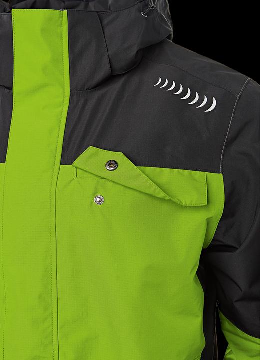 Produktbild Magni Regenjacke Plus lime/schwarz Gr. S Fortis Elements (S)