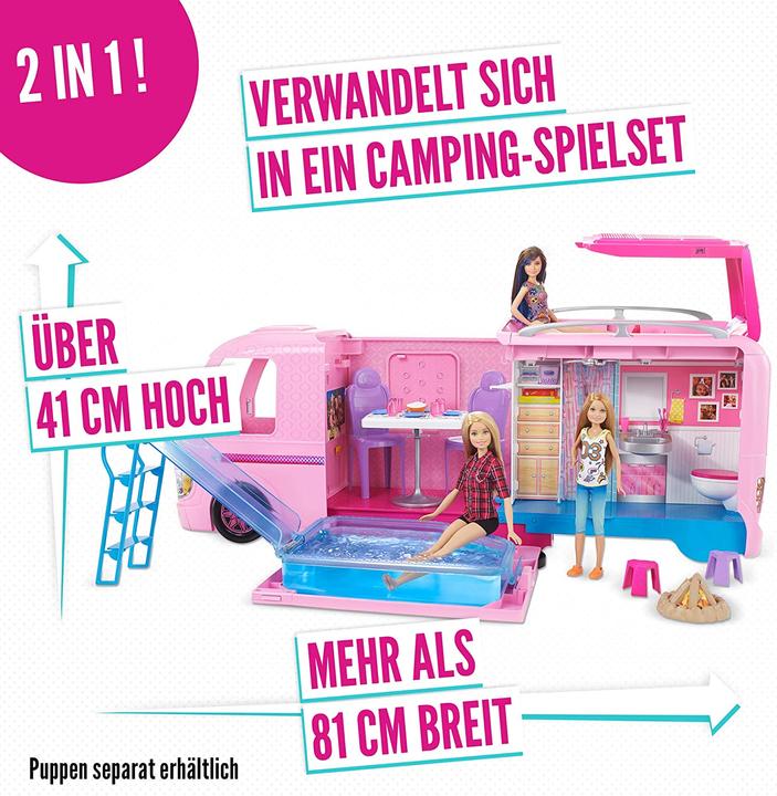 Actual product image Barbie Super adventure campers