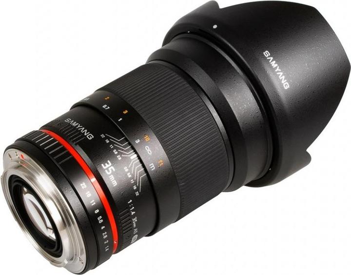 Image du produit Samyang 35mm f/1.4 Canon EF AE (Canon EF, Canon EF-S, Plein format, APS-C / DX)