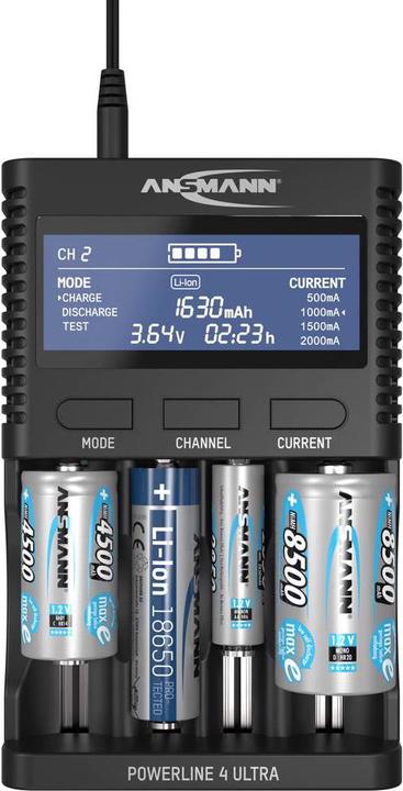 Produktbild Ansmann Powerline 4 Ultra (1 Stk., Ladegerät ohne Akku)