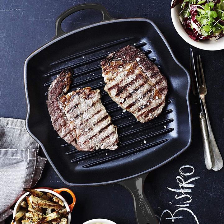 Actual product image Le Creuset Signature (26 cm, Grill pan, Cast iron)