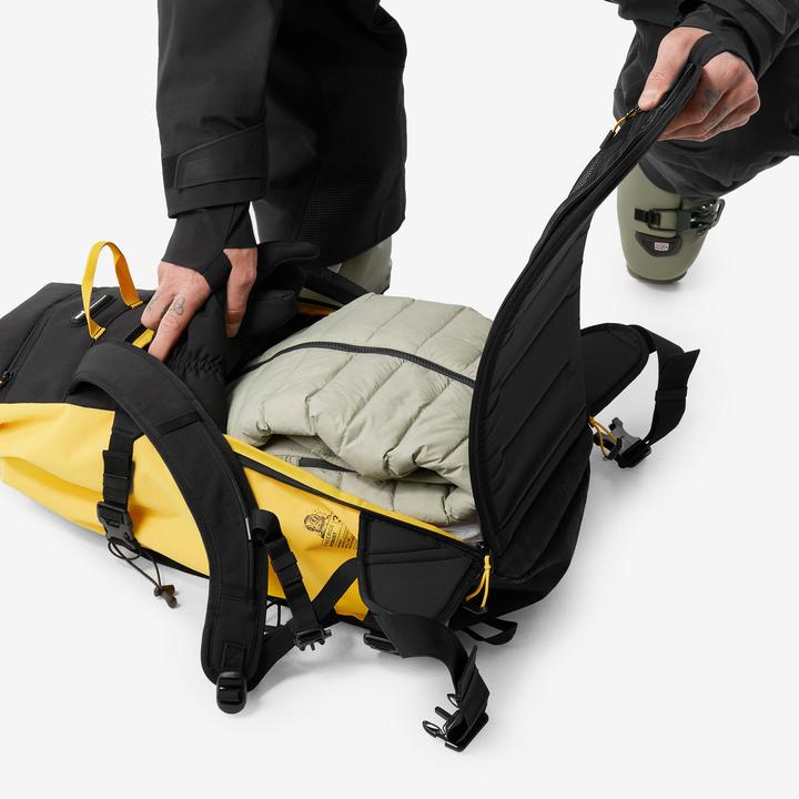Produktbild Wedze Roll Top Strong Freeride 30 L Ski/Snowboard Backpack - Black (30 l)