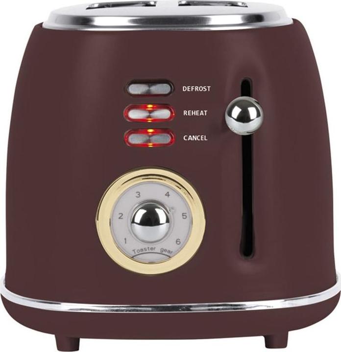 Produktbild BerlingerHaus Toaster mit 6 RÃ¶ststufen, bordeaux