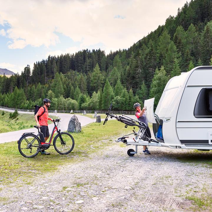 Produktbild Thule Caravan Superb, bicycle carrier (sidabrinis)