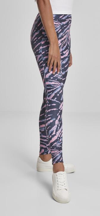 Actual product image Urban Classics Ladies High Waist Tie Dye Leggings (S)