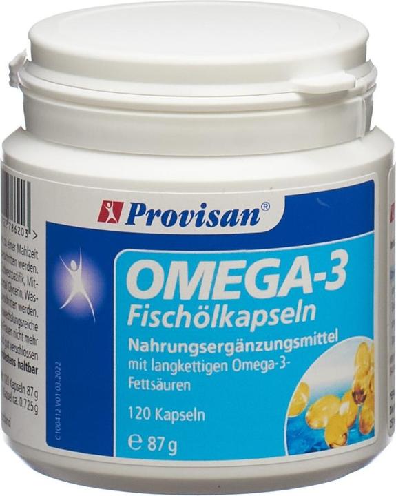 Produktbild Provisan Omega 3 Fischöl Kaps (120 Stück, Kapseln, 115 g)