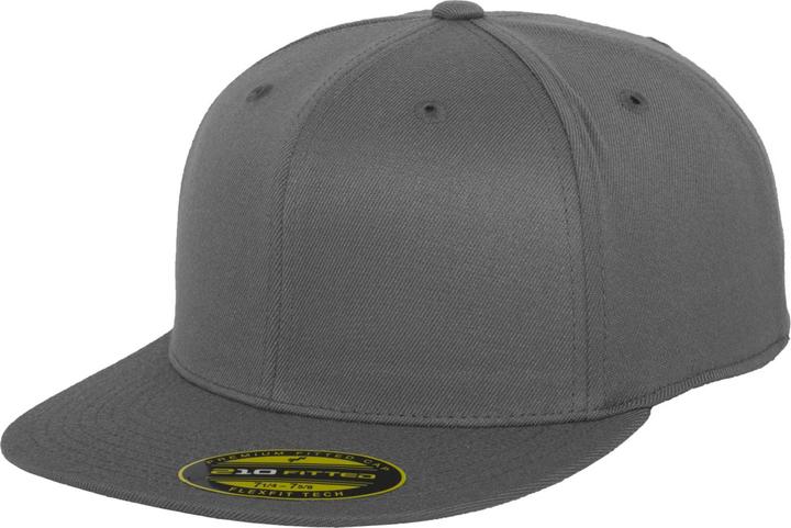 Yupoong Flexfit Premium 210 Flat Peak Baseball Kappe (S/M)