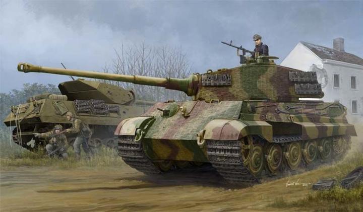 Produktbild Hobby Boss Pz.Kpfw.VI Sd.Kfz.182 Tiger II (Henschel 1944 Production) w/Zimmerit