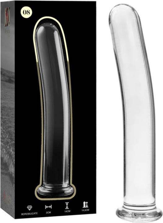 Produktbild Ibiza Nebula Series By ™ - Modell 8 Dildo Borosilikatglas 14,5 X 2 cm Klar