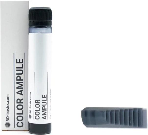 Actual product image 3d-basics Resin Colorant Solid Dark Grey (Grey)