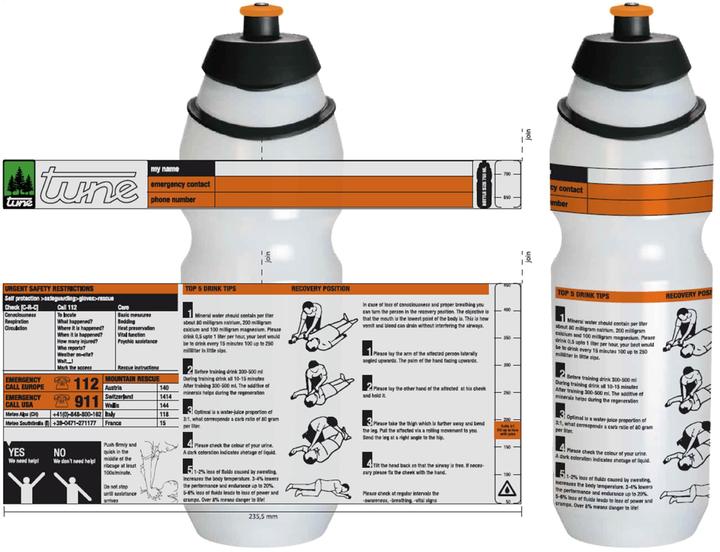 Produktbild Tune Wasserträger (0.50 l)