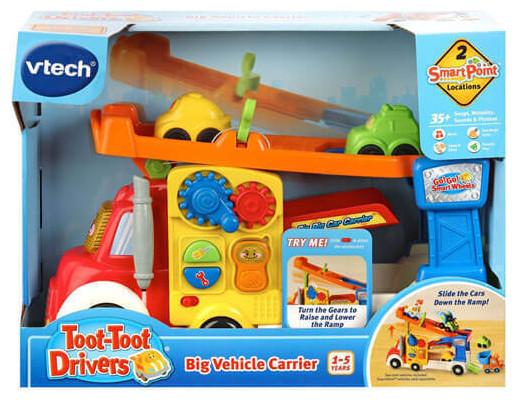 Produktbild VTech 521103 Toot - Toot Kids Big Truck With Vehicles Interactive (English Version) 12+ Months