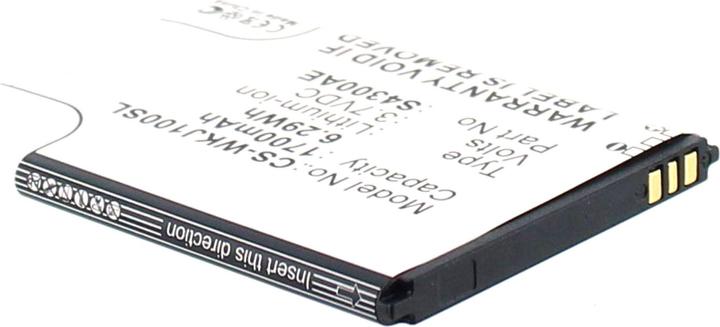 Actual product image AGI Battery compatible with Wiko S4300AE - Battery - 1.500 mAh