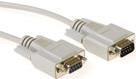 Actual product image 3 metre Serial 1:1 connection cable 9 pin D-sub male (3 m, VGA)
