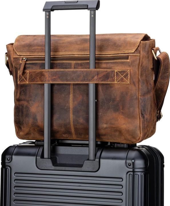 Produktbild Greenburry Laptoptasche Vintage 1541 Revolver Bag XL