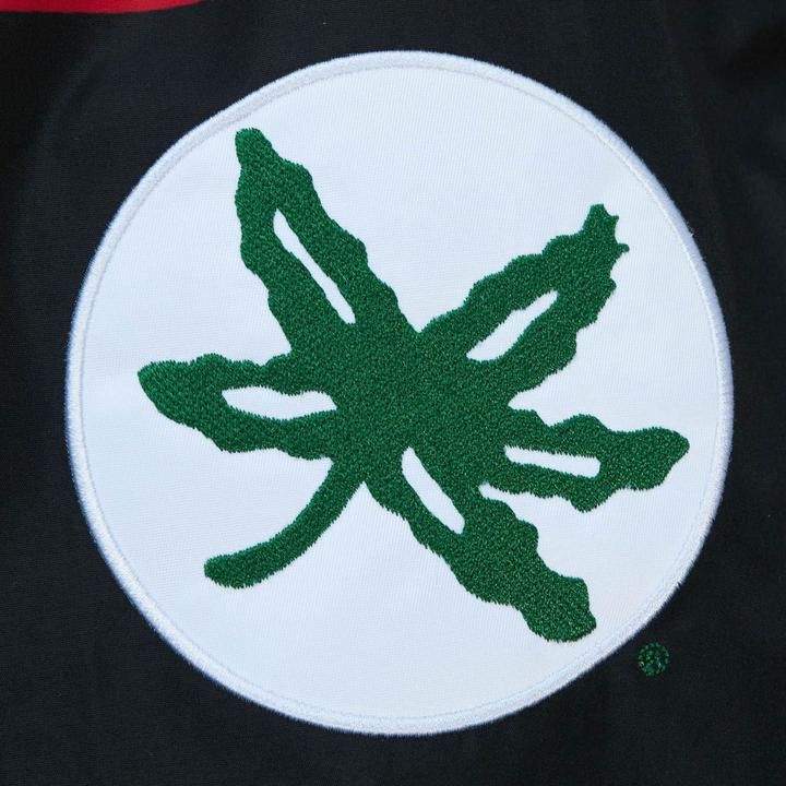Actual product image Mitchell & Ness M&N Exploded Logo Warm Up Veste NCAA Ohio State (XL)