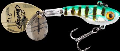 Actual product image Berkley Pulse Spintail Holo Perch (10 cm)