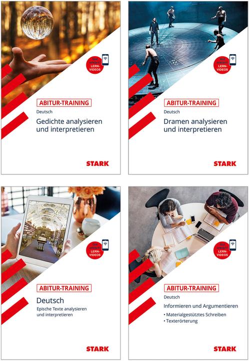 Produktbild Abitur-Training Deutsch - Erörtern und Sachtexte + Lyrik + Epik + Dramen (Deutsch, 2022)