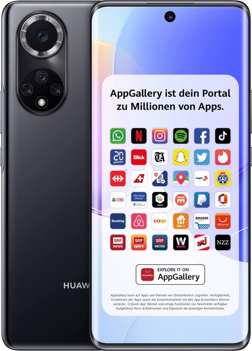 Produktbild Huawei Nova 9 SE (128 GB, Midnight Black, 6.78", Dual SIM, 108 Mpx, 4G)