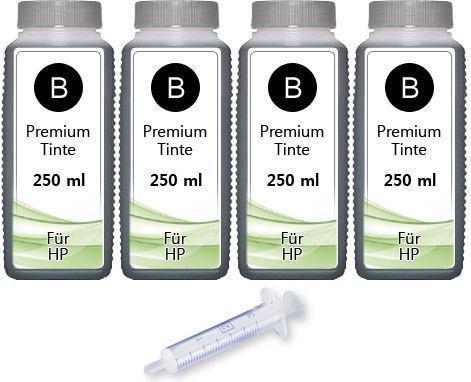 Image du produit Druckfuxx 1000ml Drucker Tinte für HP 302 302XL DeskJet 1110 2130 3630 3631 3632