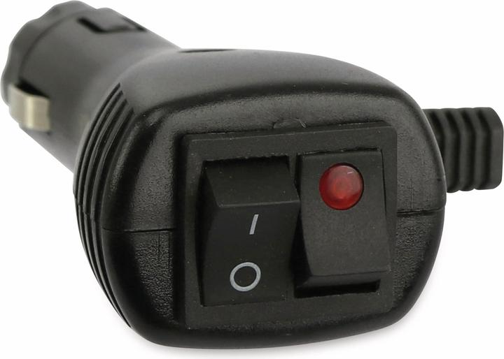 Produktbild Eneroid Zigarettenanzünder-Stecker mit Schalter und Taster