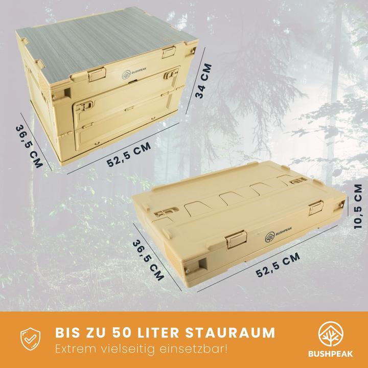 Produktbild Army Shop Faltbare Aufbewahrungsbox - Flexbox 50L (50 l)