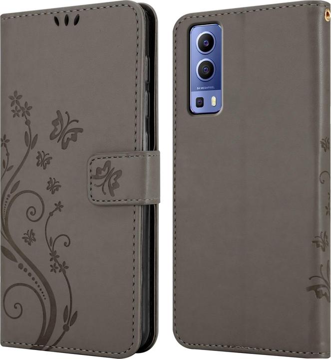Image du produit Cadorabo Pochette Flower Book (Vivo Y72 5G, Vivo Y52s 5G)