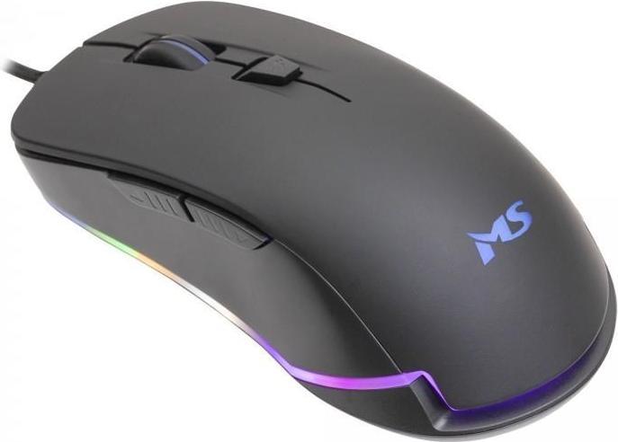 Image du produit MS Industrial Souris de jeu filaire Nemesis C305 3200 DPI 6P RGB LED noir (Filaire)