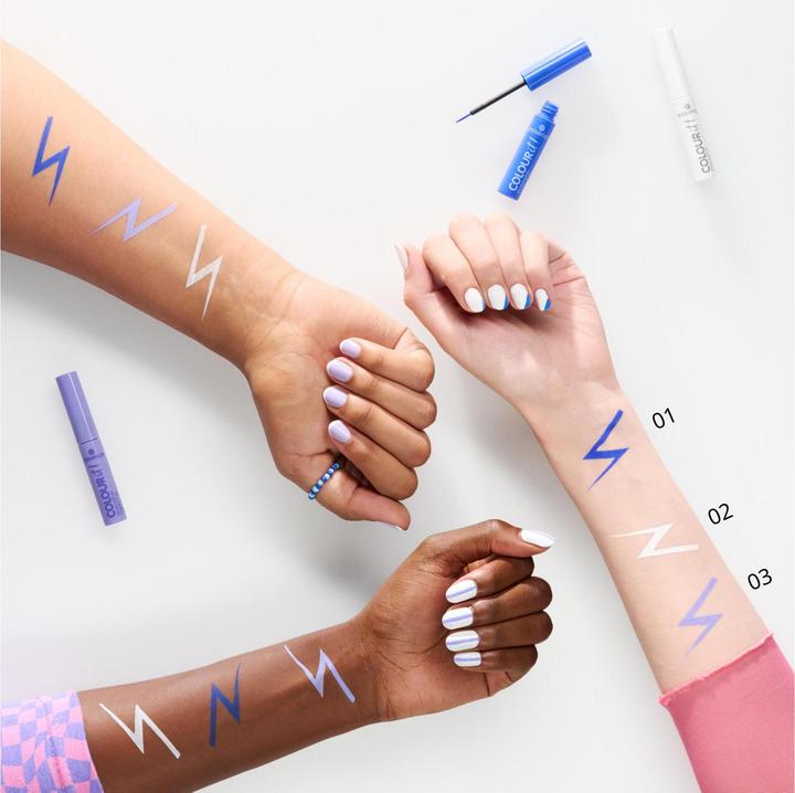 Actual product image essence COLOUR it! liquid eyeliner (01 Royal Blue)