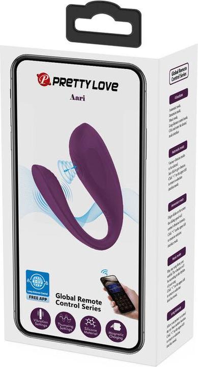 Image du produit Pretty Love Aari Lila Clitoris Massage App Gratuite