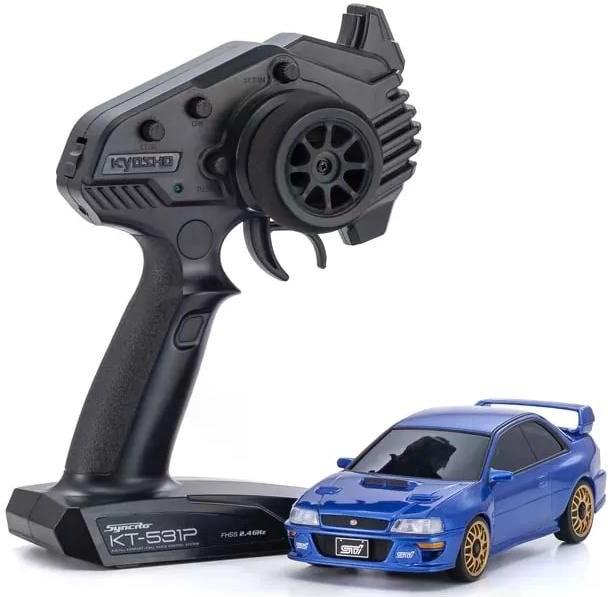 Produktbild Kyosho Mini-Z MA-020 Subaru Impreza 22B-STi, Blau 1:27, Readyset (ARR Almost-Ready-to-Race)