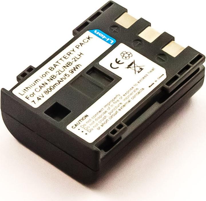 Produktbild AGI Akku kompatibel mit Canon PowerShot G9 - Akku - 700 mAh (Kamera Akku)