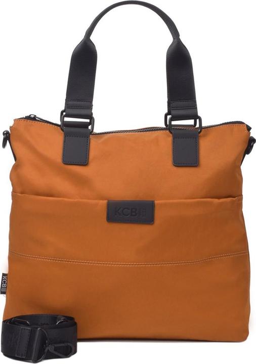 KCB Schultertasche Trench Logo, Ocre